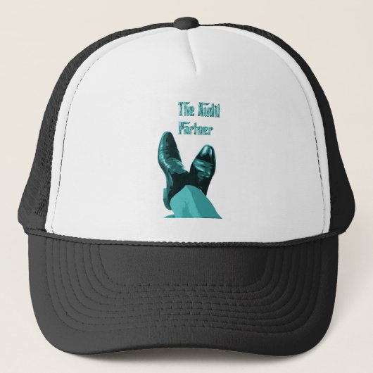 "De partner van de Controle" Trucker Pet (Voorkant)