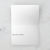 De Partners Valentijn van de schedel Feestdagen Kaart (Binnen)