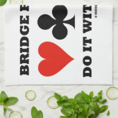 De Partners van de brug doen het met Finesse (Kaar Theedoek (Gevouwen)