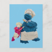 De partners van de voedseltruck van Cookie Monster Briefkaart (Voorkant)