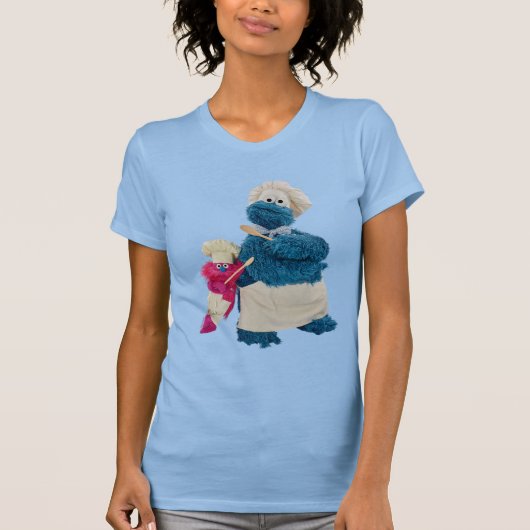 De partners van de voedseltruck van Cookie Monster T-shirt (Voorkant)
