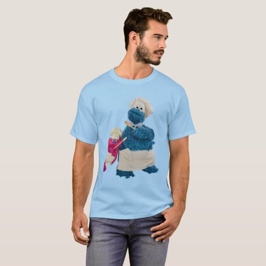 De partners van de voedseltruck van Cookie Monster T-shirt (Voorkant volledig)