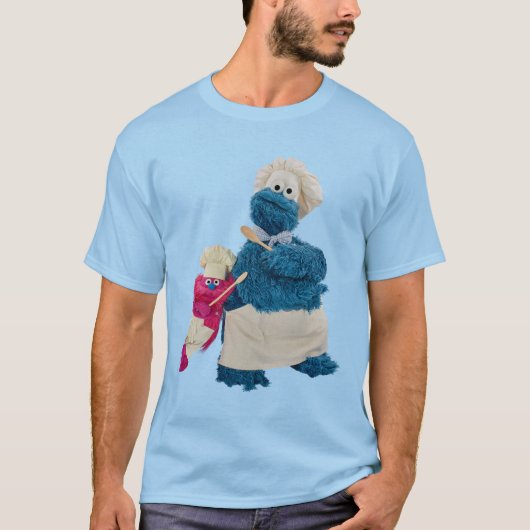 De partners van de voedseltruck van Cookie Monster T-shirt (Voorkant)