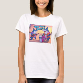De Party Sharks Band Dames T-shirt
