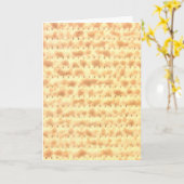 De Pascha 4Amy van Matzo Kaart (Gele Bloem)