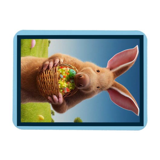 De Pasen Aardvark Magnet Magneet (Horizontaal)