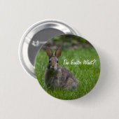 De Pasen wat? Knoop Ronde Button 5,7 Cm (Voorkant /achterkant)