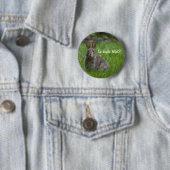 De Pasen wat? Knoop Ronde Button 5,7 Cm (In situ)