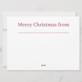 De Pasgeboren Koning Feestdagenkaart (Achterkant)