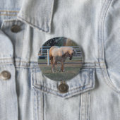 De pasgeboren speld / knoop / badge ronde button 7,6 cm (In situ)