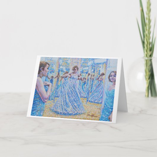 De paskamer blanco Kaarten (Voorkant)