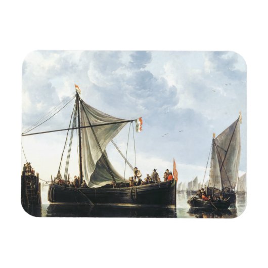 De Passage Boat Aelbert Cuyp Magneet (Horizontaal)