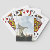 De Passage Boat Aelbert Cuyp Pokerkaarten (Achterkant)