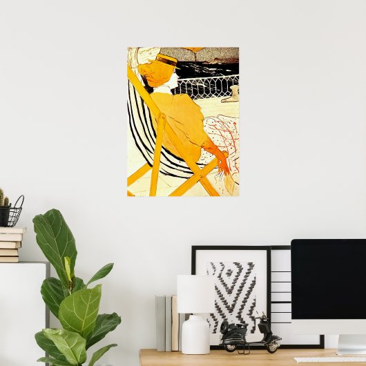 De passagier in cabine 54 unframed poster (Thuiskantoor)