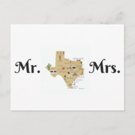 De Passen getrouwd Briefkaarten uit Texas