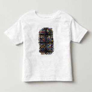 De passie, het lancetvenster in de westelijke faç kinder shirts
