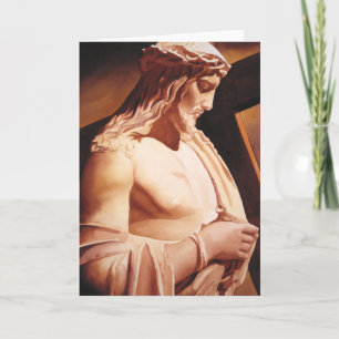 "De Passie" Jezus Watercolor Kunst Kaart
