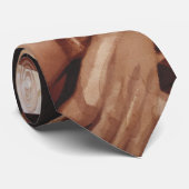 "De passie" Jezus Waterverf Art Stropdas (Opgerold)