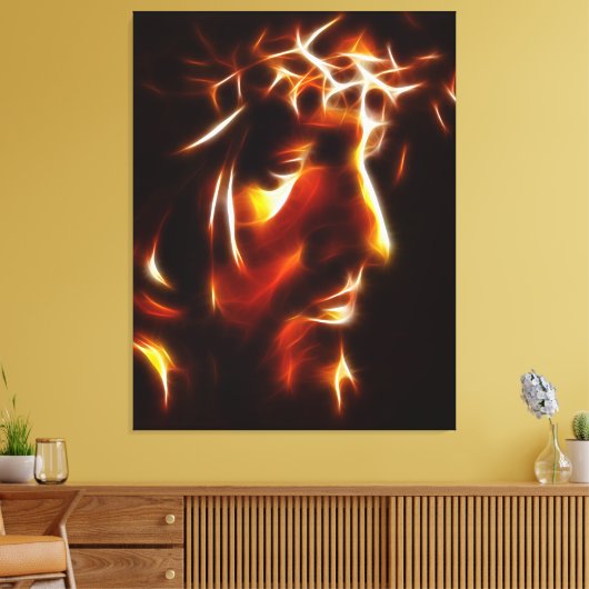 De passie van Christus Canvas Afdruk (Insitu (Woonkamer))