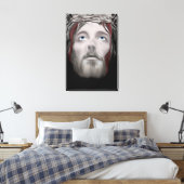 De passie van Jezus Christus Canvas Print (Insitu (Slaapkamer))