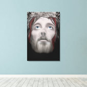 De passie van Jezus Christus Canvas Print (Insitu (Houten vloer))