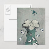 De passie van origami briefkaart (Voorkant / Achterkant)