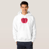 De passie van romantische liefde hoodie (Voorkant volledig)