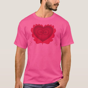 De passie van romantische liefde t-shirt