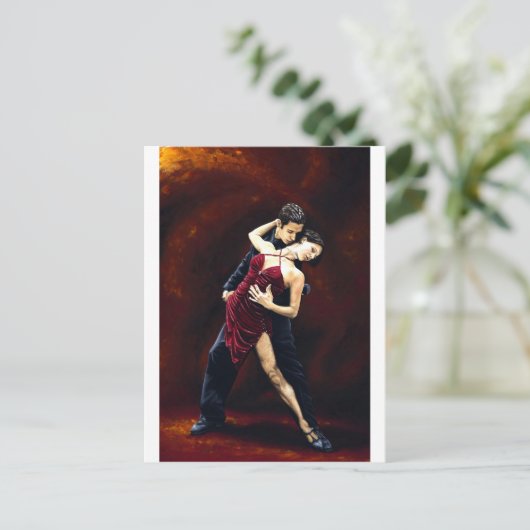 De passie van Tango Briefkaart (Staand voorkant)