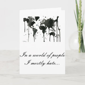 De passieve Agressieve Kaart van de Valentijnsdag