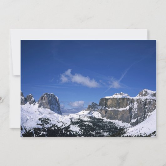 De Passo Sella Holiday Card Feestdagenkaart (Voorkant)