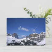 De Passo Sella Holiday Card Feestdagenkaart (Staand voorkant)