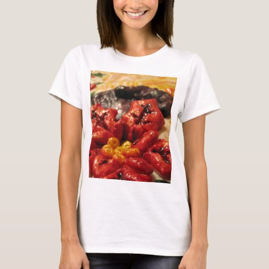 De Pastei van de kaars T-shirt (Voorkant)