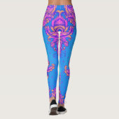De Pastel Medusa Ontwerper  Leggings (Achterkant)