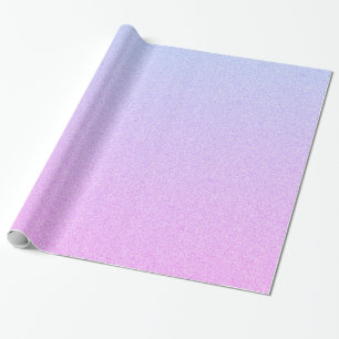 De pastelkleur Ombre schittert Cadeaupapier