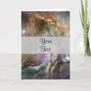 De Pastelkleuren van de Nevel van Orion Bedankkaart