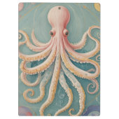 De pasteloctopus van het betoverde rif klembord (Achterkant)