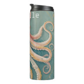 De pasteloctopus van het betoverde rif thermosbeker (Geroteerd rechts)