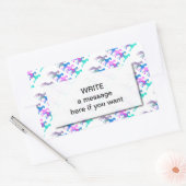 De Pat Great Dane Rechthoekige Sticker (Envelop)