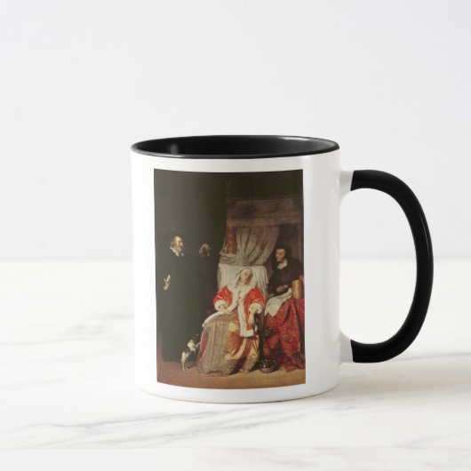 De patiënt en de arts, 1660 jaar mok (Rechts)