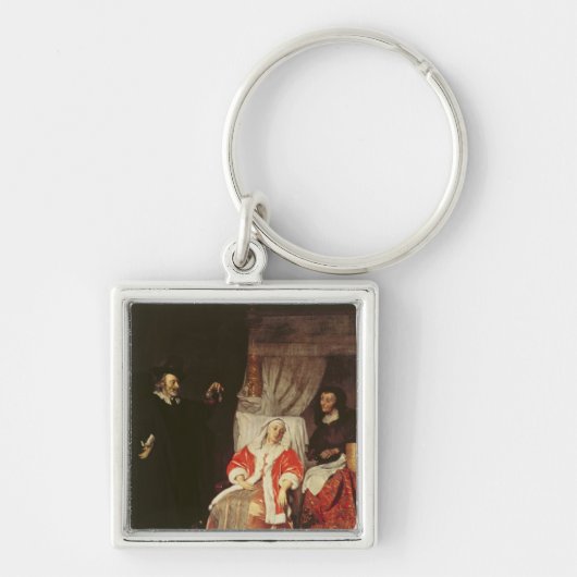 De patiënt en de arts, 1660 jaar sleutelhanger (Voorkant)