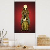 De patiëntenprinses 36 x 24 Poster (Keuken)