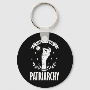 De patriarchale hekserij maan fase feministische h sleutelhanger