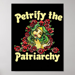De patriarche lange hoes T-Shirt onderdrukken Poster