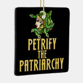 De patriarchie Medusa ondermijnen Keramisch Ornament (Rechts)