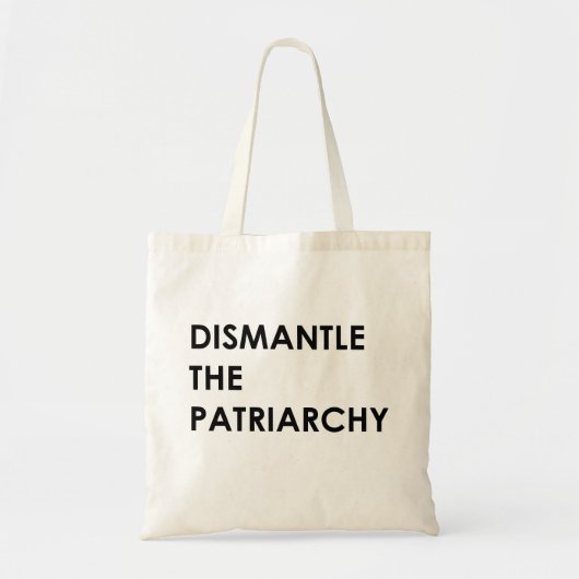 de patriarchie ontmantelen tote bag (Voorkant)