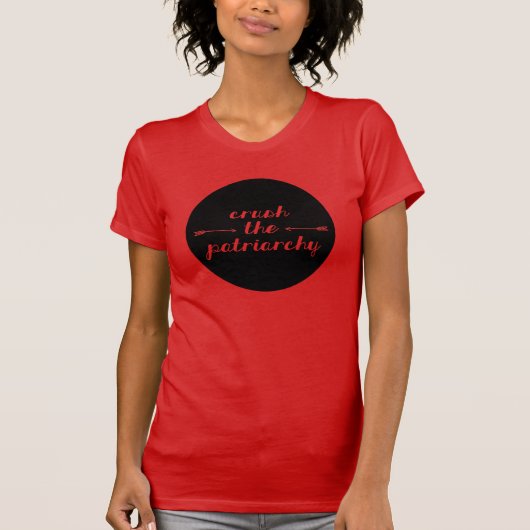 De patriarchie overspoelen t-shirt (Voorkant)