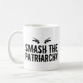 De patriarchie smash koffiemok (Links)