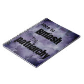 De patriarchie smash notitieboek (Linkerzijde)