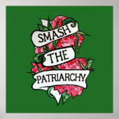 De patriarchie smash poster (Voorkant)